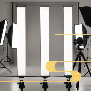 Kit de Panel de Luz Simock de 120W con Tres Luces, Trípode, Batería NPF y Bolsa de Transporte Portátil para Fotografía y Creación de Contenido - Product Image 3