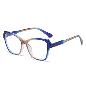 Flexible, excelente comodidad, Lentes de bloqueo azules únicas, de gran tamaño para mujer, se pueden combinar con montura de gafas ópticas para Miopía - Product Image 2