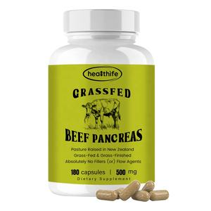 Healthife OEM integratore alimentare nutrito con erba di manzo bovino Pancreas <span class=keywords><strong>capsule</strong></span> - Product Image 1