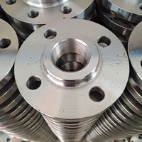 Bride en acier au carbone ASTM A105 ASME B16.5 Classe 150 RF pour système de pipeline de gaz haute pression
