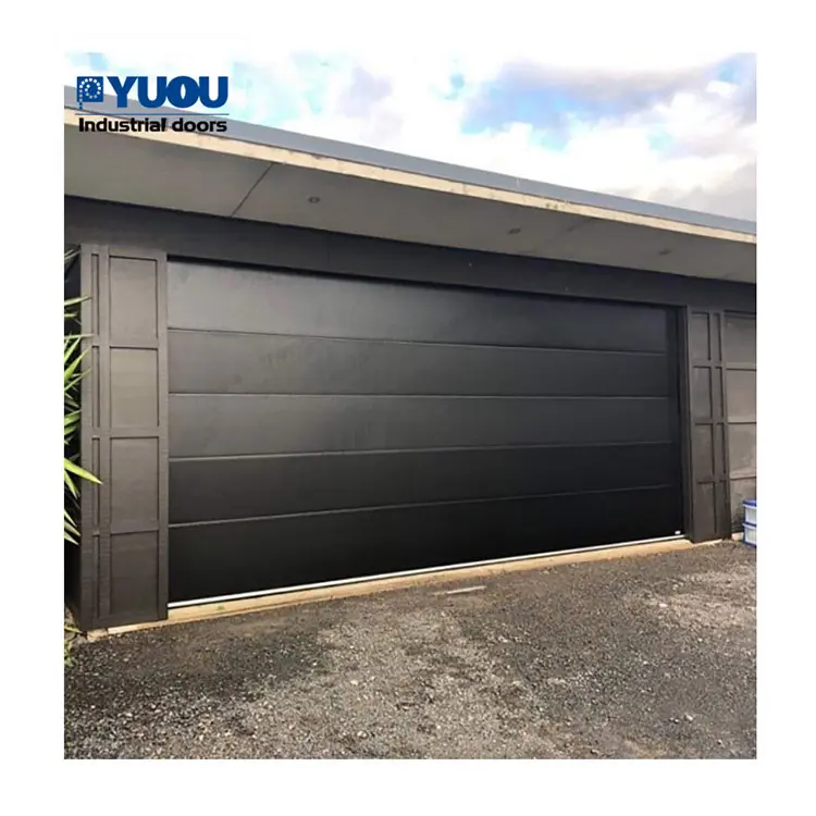 Modern Steel Sectional Garage Doors Preços Overhead Isolado 9x8 Flap Sliding Garage Door For Homes