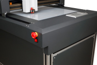 F6090 Doppelkopf-Flachbett-Schneideplotter Aufkleber-Schneidemaschine Vinyl-Schneidemaschine Flachbett-Stanzplotter Kartonschneider