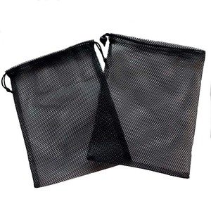 Customized Black <strong>Drawstring</strong> Bags Outdoor Polyester <strong>Nylon</strong> Beach Storage Bag Portable <strong>Drawstring</strong> Customized Logo Basketball <strong>Mesh</strong> - Product Image 1