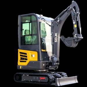 Mini Excavadora de 1 Tonelada, 2 Toneladas, 1.5 Toneladas, Marca China, Excavadora Pequeña de Alta Calidad, Multifuncional, con Certificación CE - Product Image 3
