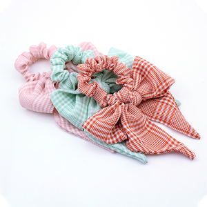 Encantadora Cola de Caballo titular de la corbata de Pelo elástico anillo <span class=keywords><strong>arco</strong></span> accesorios chica Bowknot pelo bandas - Product Image 5