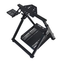 Support de simulateur de course universel pliable tout-en-un, gain de place