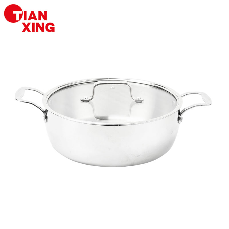 24cm saute pan with double handle