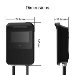 Chargeur mural <span class=keywords><strong>Tesla</strong></span> NACS 48A, niveau 2 EVSE, ETL Energy Star, Plug and Charge, ISO15118, usine OEM - Product Image 3