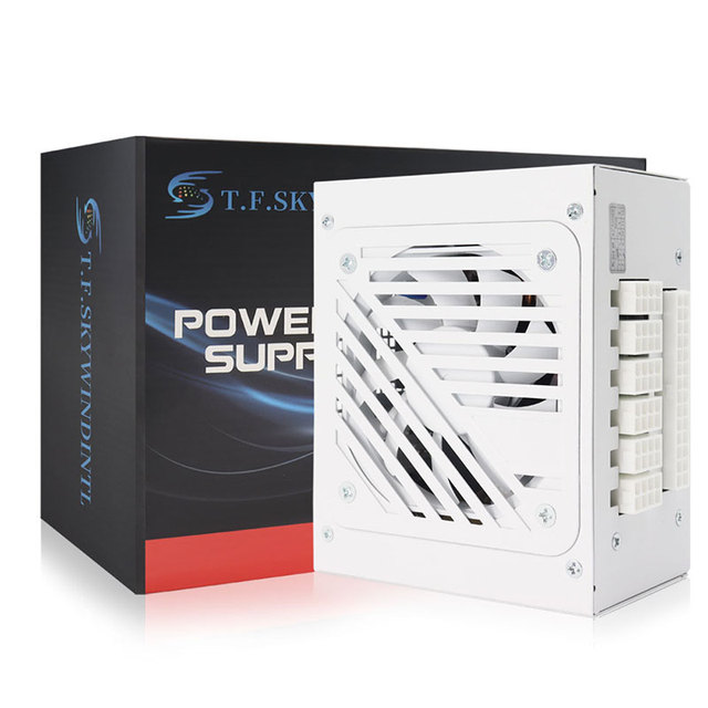 500W SFX Full Modular PC Power Supply White PC Power Supply 500W PSU for Desktop in Stock