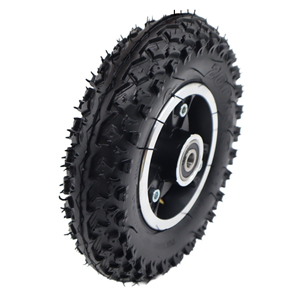 Roue gonflable de 8 pouces 200x50, pneu pneumatique tout-terrain pour trottinette électrique, <span class=keywords><strong>skateboard</strong></span>, vélo - Product Image 2