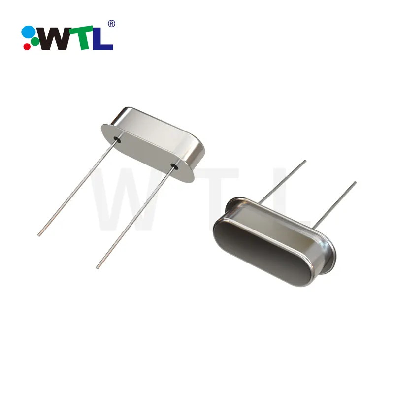 WTL Customisable 30pF 30ppm 6.144MHz HC-49S dip crystal oscillator