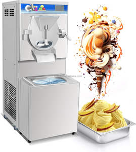 Nueva Máquina de Helados Comercial de Alta Resistencia con Certificación ETL, con Grifo Rociador y Fregadero, 1 Año de Garantía - Product Image 1