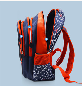 <span class=keywords><strong>Mochila</strong></span> Escolar con Estampado de Spiderman, Impermeable, para Niños, con Forro de Poliéster, Cierre de Cremallera, Hecha de Material Oxford - Product Image 4