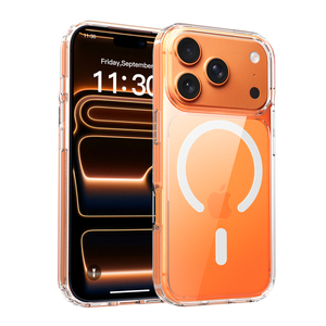 Trong kho <span class=keywords><strong>iPhone</strong></span> 17 Pro trường hợp điện thoại từ trường hợp trong suốt rõ ràng điện thoại di động Trường hợp bền chống sốc điện thoại di động Trường hợp bìa - Product Image 1