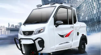 Tricycle cargo électrique fermé JINJIAN à 3 roues, haute capacité de charge, longue portée, 60V >1000W, capacité de charge de 400 kg, chariot de mobilité
