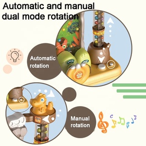 Nouveau <span class=keywords><strong>jeu</strong></span> de capture de balle de dinosaure pour enfants, château de <span class=keywords><strong>jeu</strong></span> de flipper, jouet éducatif pour l'entraînement de la réaction des enfants - Product Image 4