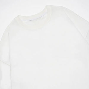 MICHI 定制徽标全印花无缝针织透气防起球男士高品质落肩100%棉重磅面料 - Product Image 5