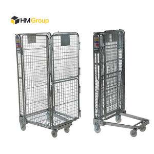 Carrello contenitore pieghevole <span class=keywords><strong>roll</strong></span>-bar con partizioni orizzontali - Product Image 4