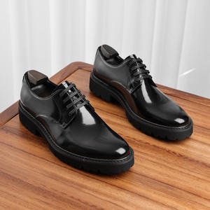 2025รองเท้าอ๊อกซฟอร์ดมีเชือกผูกหนังวัวแท้กันน้ำกันกลิ่นลายจุดสำหรับธุรกิจฤดูใบไม้ร่วงล่าสุด - Product Image 1