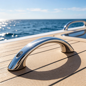 ราวจับเรือไฮโดรยอชท์มารีน  งานหนัก ผลิตจากสแตนเลส 316 สำหรับตู้เก็บของ  ราวจับสำหรับเรือ  อุปกรณ์เสริมสำหรับเรือ - Product Image 5