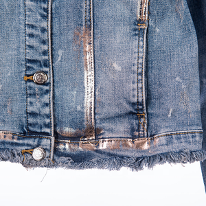 2023 New Arrivals Women Denim Jean <strong>Jacket</strong> Manufacturer Wholesale Price <strong>Plus</strong> <strong>Size</strong> Women's Denim <strong>Jackets</strong> - Product Image 5
