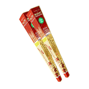 Cono de Henna Fácil de Aplicar, Pasta de Henna para Arte Corporal, Pigmento para Tatuajes Temporales, Aplicador de Flujo Suave, No Tóxico, Vegano, en Formato Grande - Product Image 1