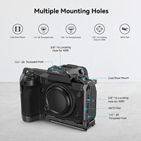   Cage complète pour appareil photo FUJIFILM X-H2 / X-H2S en alliage d'aluminium pour la réalisation de vidéos 3934