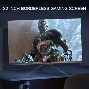 شاشة كمبيوتر منحنية عريضة بدون إطار مقاس 32 بوصة بدقة QHD LED LCD، شاشة ألعاب 34 بوصة بدقة 5K وتردد 120 هرتز، الأكثر مبيعًا - Product Image 3