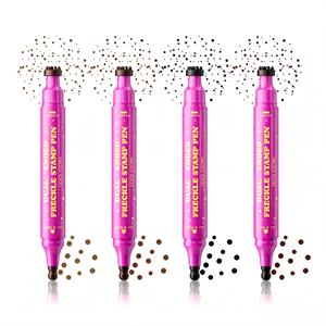 Stylo tampon double embout pour taches de rousseur, marqueur liquide à pointe unique pour le maquillage du visage, 4 couleurs, résistant à l'eau pour le maquillage de base - Product Image 5