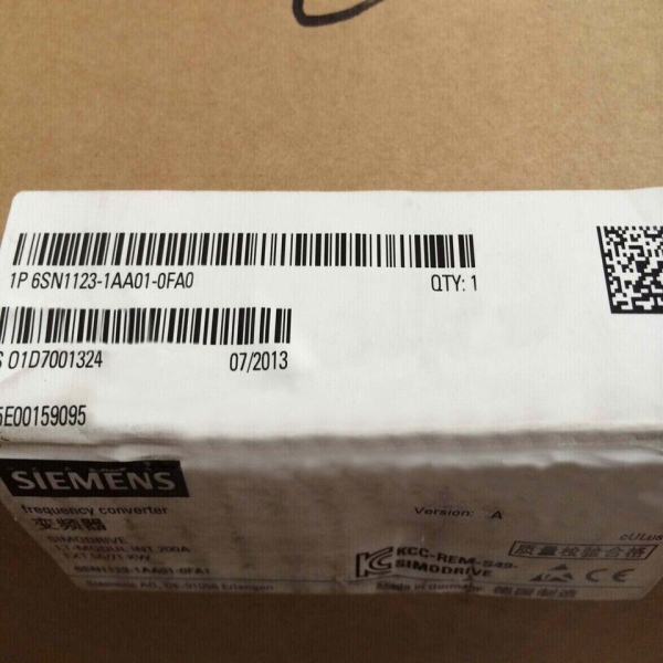 1 Brand New Original Item 6sn1123-1aa01-0fa0 6sn1 123-1aa01-0fa0 Simodrive 611 Power Module Plc