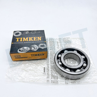 TIMKEN 6309 Roulement à billes à gorge profonde 45x100x25mm haute vitesse et faible bruit pour moteurs électriques, pompes et machines industrielles