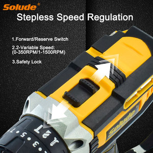 Juego de Herramientas Inalámbricas de 105 Piezas, Juego de Herramientas Eléctricas Profesionales Completas para el Hogar, Juego de Herramientas con Taladro Eléctrico - Product Image 4