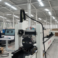 Máquina de Corte Láser CNC de Alta Precisión y Velocidad, con Riel Guía Automático Hiwin para Tubos Redondos y Cuadrados