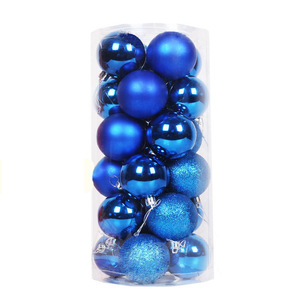 Boules <span class=keywords><strong>de</strong></span> Noël 24pcs Une Boîte 3 4 6 8cm Boules <span class=keywords><strong>De</strong></span> Baril Lumineux Boules En Plastique Électrolytique Décorations <span class=keywords><strong>De</strong></span> Noël Ornements <span class=keywords><strong>De</strong></span> Fête - Product Image 4