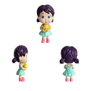 ตุ๊กตาพลาสติกสาวน้อยน่ารักหลากสีผม ผลิตในจีน ปลอดภัยด้วย PVC เหมาะสำหรับเป็นของขวัญเด็ก - Product Image 5