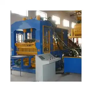 Op Maat Gemaakte QT10-15 Volautomatische Hydraulische Holle Massief Cementbeton In Elkaar Grijpende Bouwsteen Baksteenmachine