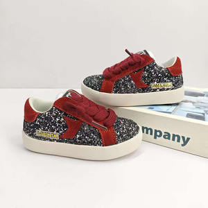 Calzado Infantil al por Mayor, Cómodo, Antideslizante, con Suela de Goma, con Cordones en el Tobillo, con Forma de Estrella, Tacón Plano, Unisex, Informal, Deportivo - Product Image 3