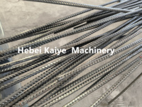 Ligne de production de fil d'acier nervuré laminé à froid à grande vitesse, directement de l'usine, machine automatique de fabrication de barres déformées