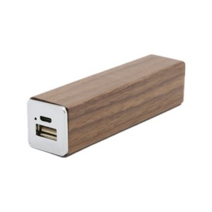 Batterie externe portable ultra-mince personnalisée 2200 mAh en bambou écologique, format carré, pour promotion – Meilleures ventes - Product Image 5