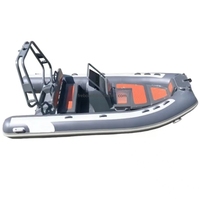 Offre Spéciale 3.9m coque en aluminium à grande vitesse Orca/Hypalon/PVC rigide RIB bateau de pêche gonflable