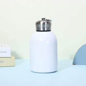 Mug thermique en acier inoxydable, haute apparence, mini, portable, maintien au froid, adapté aux étudiants, mignon, personnalisable, gravure de mots, logo - Product Image 1