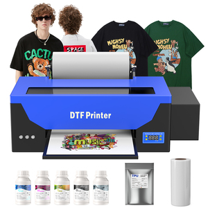 DTF Printer L1800 R1390 for A3 PET Film, All-in-One Printer with Oven DTF Samples Fast Shipping Worldwide - Product Image 1