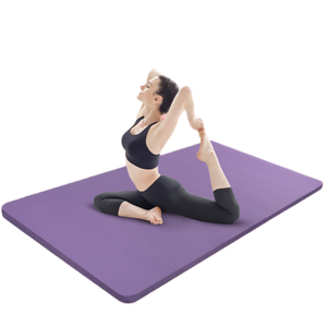 Premium NBR Yoga Mat Extra grueso antideslizante ejercicio esteras gimnasio Fitness entrenamiento Pilates baile entrenamiento alfombrillas - Product Image 2