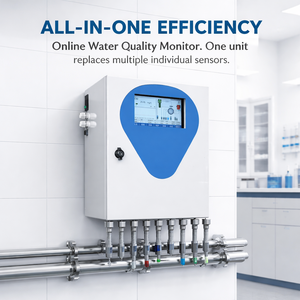Analizador Multiparamétrico de Calidad del Agua, Monitor en Línea de Amoníaco, Nitrógeno y Sulfuro en Aguas Residuales, Detector de Calidad del Agua COD - Product Image 4