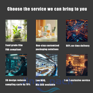 Tùy chỉnh in trái cây túi hương vị khác nhau in kỹ thuật số Nắp kéo đứng túi ziplock thấp moq linh hoạt bao bì thực phẩm - Product Image 4