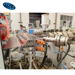 Máquina para Fabricar Tejas Españolas Sevenstars, Línea de Producción de Tejas Esmaltadas, Nuevo Material PVC + ASA - Product Image 5