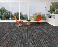 Dalles de moquette puzzle 50x50cm pour maison, hôtel et bureau, résistantes aux taches et antidérapantes – Vente chaude