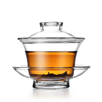 Pengaduk Krim Susu Kaca Borosilikat Mini Klasik 250ml 8.5oz Ramah Lingkungan Buatan Tangan, Wadah Kopi Teh, Jug Susu Perjalanan Dengan Gagang