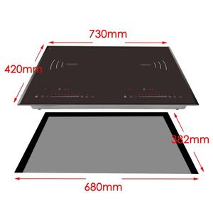 Double Induction Hob 6000W Cooktop High Power Electric Stove Built-in 2 burner Induction Cooker Horizontal - Product Image 6
