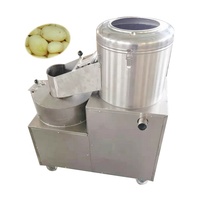 Petite machine industrielle à éplucher les pommes de terre, machine à couper les frites, machine à trancher les chips de pommes de terre